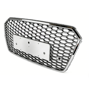 Nouvelle grille en nid d'abeille ABS pour pare-chocs avant RS7 Style Audi A7 C7.5 2016-2018 - Product Image 6