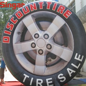 الإعلان مع شعار نفخ إطار السيارة - Product Image 3