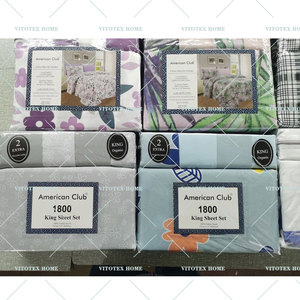 Phi Thiết kế 6 mảnh tấm ga trải giường thiết lập 2500 chủ đề đếm được trang bị tấm 14 inch túi sâu, tấm phẳng & 4 gối - Product Image 4