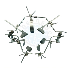 Ensemble d'opérations chirurgicales orthopédiques NABSONS MED, rétracteur en acier inoxydable, instrument manuel certifié CE, outils de chirurgie de classe I, modèle - Product Image 1