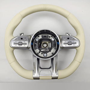 Volante in Pelle con Pulsanti Multifunzione per <span class=keywords><strong>Mercedes</strong></span> <span class=keywords><strong>Serie</strong></span> A, <span class=keywords><strong>B</strong></span>, C, E, S, G, V, CLS, GLC, GLE, GLS, GLA - Product Image 2