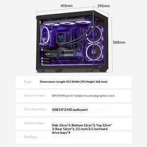 <span class=keywords><strong>PC</strong></span> Desktop <span class=keywords><strong>Gaming</strong></span> Fai-da-Te con Processore Intel Core I5-13400EF / Scheda Grafica GeForce RTX 3050 / 16GB RAM / 512GB SSD - Product Image 2