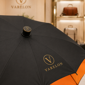 Parapluie de golf personnalisé de 30 pouces (130 cm) extra large, de qualité supérieure, à double auvent, manuel, résistant au vent jusqu'à 55 mph, avec structure en fibre de verre, pour 3 personnes - Product Image 2