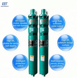 ปั๊มน้ำบาดาลแบบจุ่ม QJ ประหยัดพลังงานประสิทธิภาพสูง มอเตอร์สามเฟสแรงดันสูง อัตราการไหล 100 ลิตร/ชั่วโมง สำหรับการเกษตร - Product Image 6