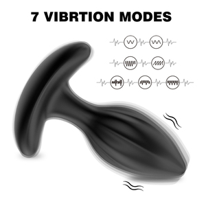 Winyi Nuevo Tapon <span class=keywords><strong>de</strong></span> Silicona para el <span class=keywords><strong>Culo</strong></span> Estimulador Juguetes Sexuales Remoto Tapon Anal Vibrador <span class=keywords><strong>Hombre</strong></span> Mujer - Product Image 5