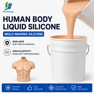 Silicona Líquida <span class=keywords><strong>de</strong></span> Curado por Estaño, Segura para Uso Humano, <span class=keywords><strong>Precio</strong></span> <span class=keywords><strong>de</strong></span> Fábrica con 23 Años <span class=keywords><strong>de</strong></span> Experiencia, para Disfraces, Máscaras Realistas, <span class=keywords><strong>Partes</strong></span> del Cuerpo, Grado Alimenticio - Product Image 1