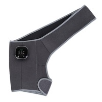 Ceinture de massage chauffante sans fil à lumière rouge pour les articulations de la hanche, enveloppement inguinal, chauffe-jambes, compresse chaude électrique, attelle de cuisse, masseur de hanche