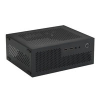 RGEEK-minitx A09 de escritorio, caja de ordenador, soporte pequeño 1u, fuente de alimentación flexible