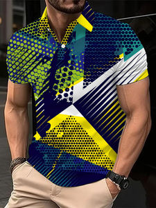 Polo sublimé MARKAKRALI: Transformez votre style avec des motifs sportifs personnalisables inspirés de la technologie - Product Image 4