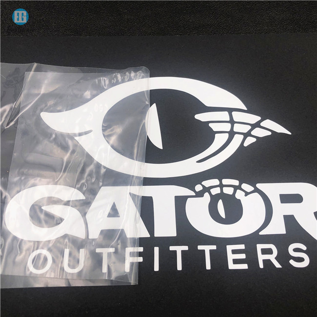 Высококачественная виниловая переводная наклейка на окно с логотипом на заказ