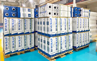 Film d'emballage pour balles de foin en plastique blanc 500 mm 750 mm pour l'agriculture