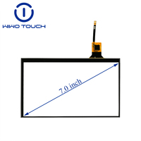 Écran tactile LCD PCAP OEM/ODM de 7 pouces pour terminaux en libre-service