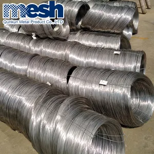 Galvanized flat spring steel wire bruce used, hot dip galvanized wire 1.3mm