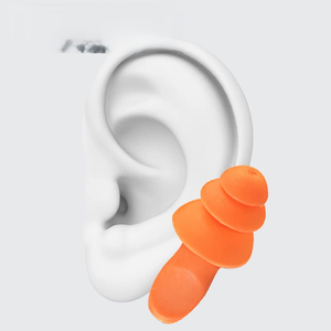 Bouchons d'oreilles en silicone de qualité alimentaire en gros avec boucle pour la main, doux, anti-bruit, protection auditive, réduction du bruit - Product Image 3