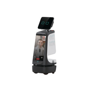 Venta caliente Exposición <span class=keywords><strong>social</strong></span> Diálogo de voz ChatGpt Altavoz Bienvenido Robot Entrega de bebidas Robot Ai Reconocimiento facial - Product Image 2