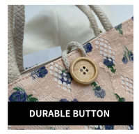 Sac à main en lin tendance, sac à bandoulière unique pour étudiante, sac polyvalent pour boîte à lunch, sac de courses en jute pour femme