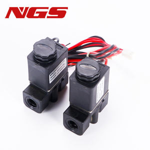 Válvula Solenoide Neumática Eléctrica de Dos Posiciones y Dos Vías 2P025-08, Cuerpo de Válvula de Plástico de Ingeniería Normalmente Cerrado, AC220V, DC12V, DC24V - Product Image 6