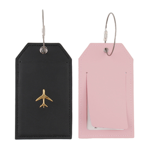 <span class=keywords><strong>Étiquette</strong></span> de <span class=keywords><strong>bagage</strong></span> de voyage en PU avec logo personnalisé de haute qualité <span class=keywords><strong>Étiquette</strong></span>s de nom et de carte d'identité en cuir personnalisées à la mode en gros - Product Image 5