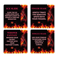 Jeu de cartes interactif pour couples adultes 2026 – 50 paires de jouets coquins amusants pour soirées