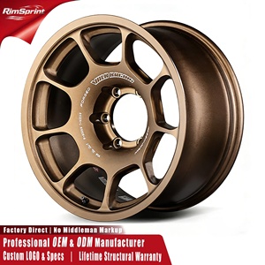 Jantes forgées RAYS ZE40X 17 18 19 pouces 6x139.7 6x135 pour Toyota Tacoma Land Cruiser Ford F150 F250 Nissan Patrol GMC Sierra - Product Image 2