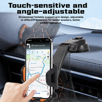 Support de téléphone pour moto TKT, pour la conduite en extérieur, en ABS, étanche, avec ventouse, antichoc, à libération rapide, avec coussin en silicone pour Samsung