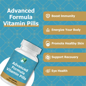 Pil <span class=keywords><strong>Vitamin</strong></span> Formula Canggih Buatan Pabrik Mendukung Metabolisme Sehat Kapsul Kesehatan Mata dengan Garam Merah Himalaya 120 Kapsul - Product Image 6