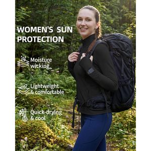 Chaqueta Deportiva Ligera para Mujer FOXA, con Cierre Completo, Cuello Alto y Orificios para Reloj de Pulsera, para Correr, Entrenamiento, Verano - Product Image 4