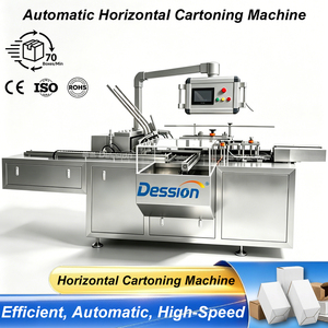 Máquina Automática de Encartonamiento Horizontal <span class=keywords><strong>Dession</strong></span>, Máquina Empacadora de Cajas, Máquina de Encartonamiento - Product Image 1