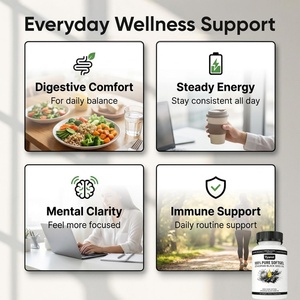 HIGH QUALITY Black <b>Seed</b> OIL Softgel Capsules Supplement Oil Capsules IMMUNITY SUPPORT & DIGESTION COMFORT - Product Image 3