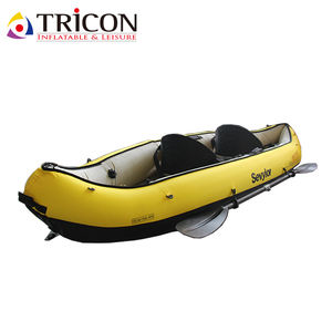 Suelo de punto de caída de alta calidad, cubierta rígida de tela, <span class=keywords><strong>Kayak</strong></span> inflable - Product Image 4