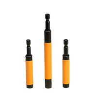 Barra de Extensión Magnética Telescópica Ajustable para Porta-Puntas - Acero Industrial Compatible con OEM, Vástago Hexagonal de 1/4" para Control Preciso de Escala