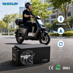 Batterie de moto électrique 48V 60V 72V 30Ah 45Ah 50Ah 54AH 67Ah, batterie lithium pour vélo électrique, batterie lithium pour scooter électrique - Product Image 1
