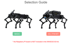 WAVEGO, robot humanoïde 12 degrés de liberté, open source pour ESP32 et PI4B, reconnaissance faciale, suivi des couleurs, détection de mouvement -- WAVEGO -- - Product Image 2