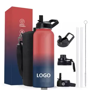 Leakproof Fitness Sport Flask Thermal Stainless Steel Vacuum Drinking Bottled Custom Logo Water Bottle