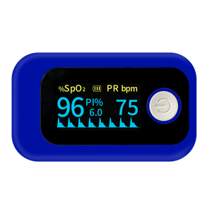 Oxímetro <span class=keywords><strong>de</strong></span> Pulso Azul Marino con Pantalla Grande, Monitor <span class=keywords><strong>de</strong></span> Oxígeno en Sangre, Acceso Conveniente con la Punta del <span class=keywords><strong>Dedo</strong></span>, Incluye Oxímetro <span class=keywords><strong>de</strong></span> Pulso para <span class=keywords><strong>Dedo</strong></span> - Product Image 4