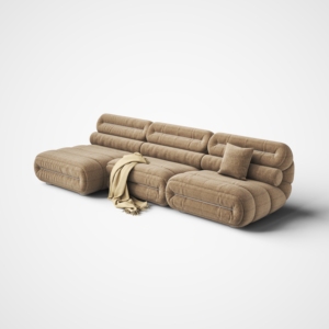 Set <span class=keywords><strong>Divani</strong></span> Sottovuoto con Pouf Pieghevole e Compresso, Divano <span class=keywords><strong>Letto</strong></span> in Schiuma Compressa per Stanza degli Ospiti, Arredamento Multifunzionale - Product Image 1