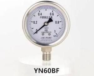 Manómetro Y60BF, 0-40MPA, Radial, Totalmente de Acero, 65 mm, Interfaz PT1/4, Marca JIANGYUE, Nuevo y Auténtico - Product Image 3