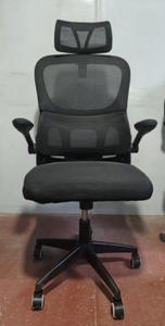 Poltrona comoda in Mesh moderna con schienale ergonomico, sedia girevole per ufficio, - Product Image 6