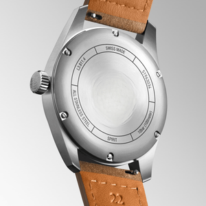 Montre mécanique automatique classique avec cadran à chiffres arabes et bracelet en cuir pour homme Longinesing - Product Image 5