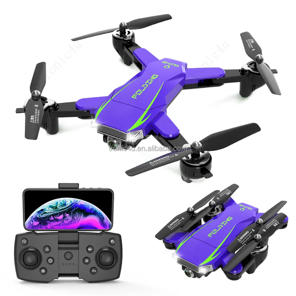 A18 Drone 4K Dual Gimbal Camera WIFI GPS 5G 4k 1080p 720p Optical Flow Dual Cam Foldable Cheap Price Selfie Quadcopter