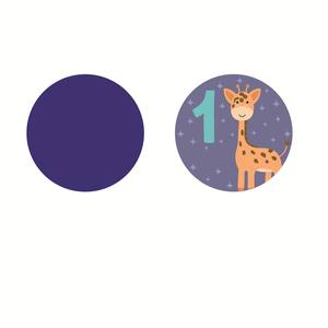 Stiker Perubahan Warna Termokromik, Perubahan Warna Saat Panas, Perubahan Warna Saat Dingin, Stiker Latihan Pipis Anak, Dapat Dikustomisasi - Product Image 5