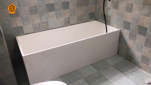 Bain à remous intelligent pour deux personnes adultes avec jets, chauffage et accessoires de vidange pour hôtels - Product Image 2