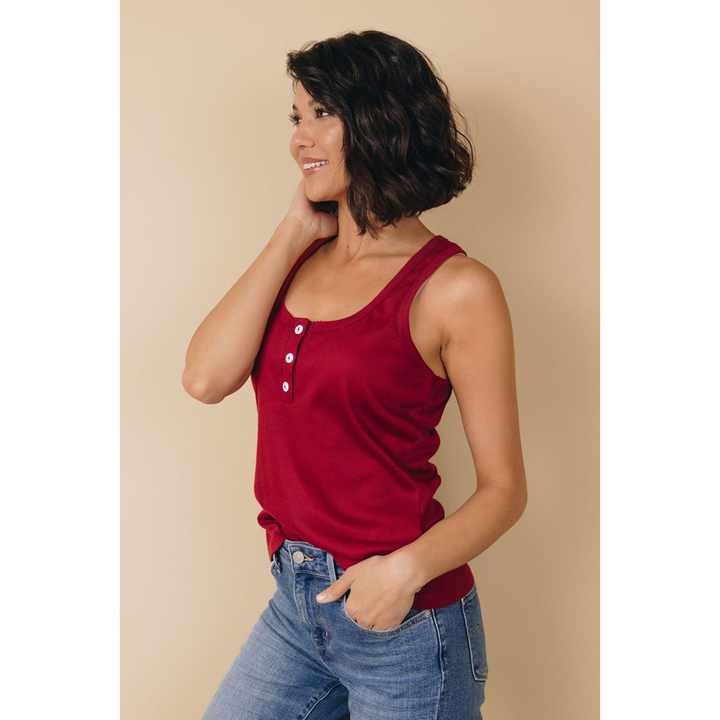 TD Women's Ribbed Tank Top Breathable Knitted Gym Tank Top Padded Casual Loose Style Short Length Custom Logo One Size Fits All