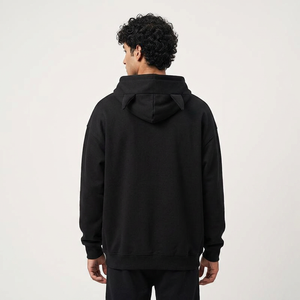 Sudadera con capucha de cara completa de cuerno de gran tamaño para hombre de alto lujo personalizada de algodón francés Terry en blanco de cara completa con cremallera sudaderas con capucha para hombre - Product Image 1