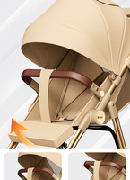 Poussette 3 en 1 pour nouveau-né avec siège auto, landau, chariot de voyage pas cher, pliable d'une seule main, poussette de luxe