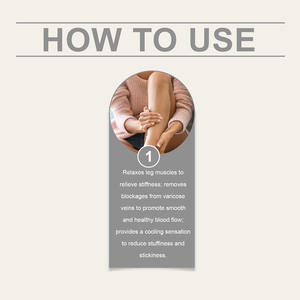 Best-seller, spray portable de haute qualité pour les soins des jambes et des pieds à base de plantes, 30 ml, agent de réparation vasculaire - Product Image 6