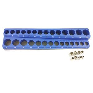 Ensemble complet de 3 pièces OEM, organisateur de douilles magnétiques métriques, support, douilles de 1/4 pouce x 26, 1/2 pouce x 19, 3/8 pouce x 30 - Product Image 6
