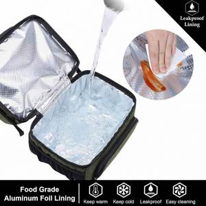 2024 Custom Logo Dual Compartment Insulated Leakproof Cooler <b>Bag</b> Casual Lunch Tote Shoulder Strap for Men Women <b>Wine</b> Iced - Product Image 3