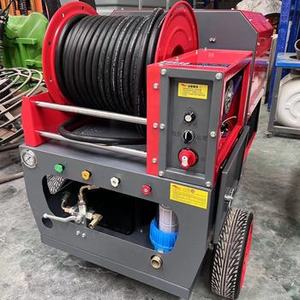 Herramienta de limpieza de tuberías multifuncional Lavadora a presión comercial <span class=keywords><strong>con</strong></span> desbloqueador de drenaje versátil de largo alcance - Product Image 2