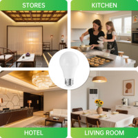 Ampoule LED décorative 9W 850Lm 3000K-10000K A58 105mm pour plafonnier chambre à coucher vente en gros cuisine intérieur